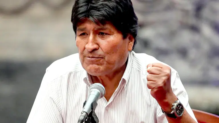 El expresidente Evo Morales. ARCHIVO
