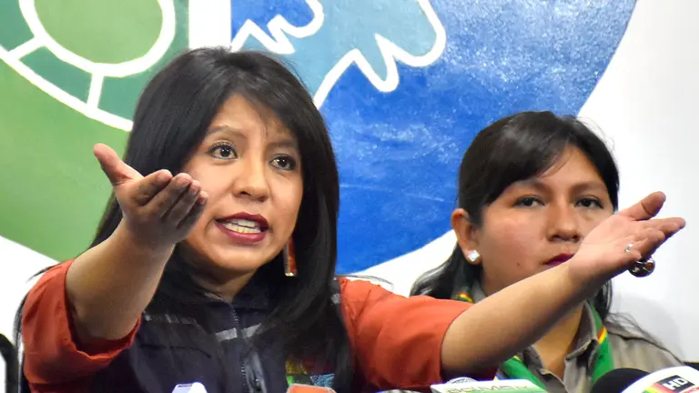 La exdefensora del Pueblo, Nadia Cruz.  Archivo
