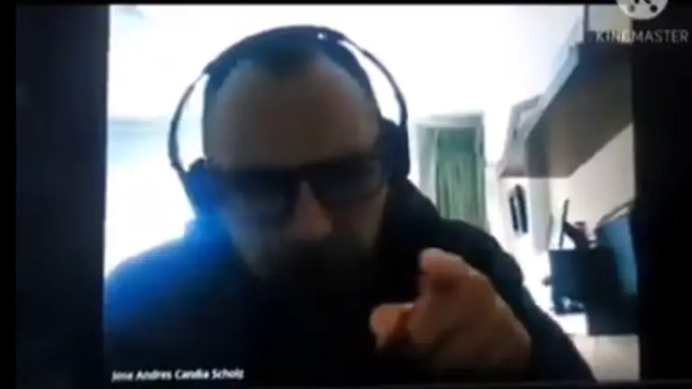 Captura de la clase por Zoom
