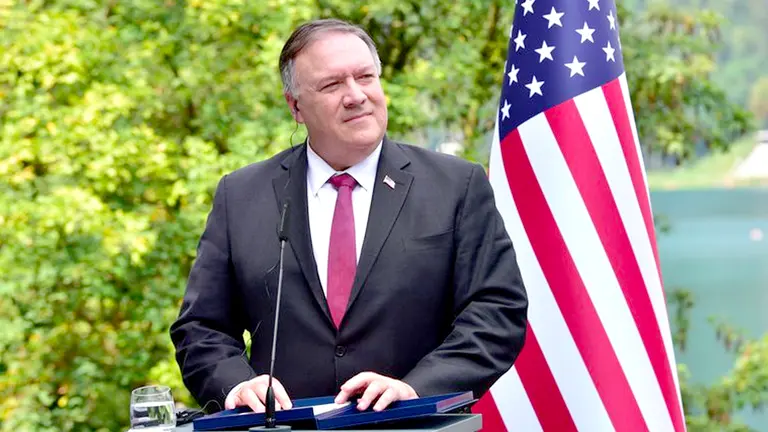 En la imagen, el secretario de Estado de EE.UU, Mike Pompeo. EFE