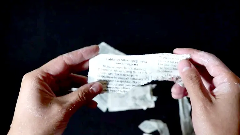 Fragmento de &ldquo;Génesis en aymara&rdquo;. VIMEO