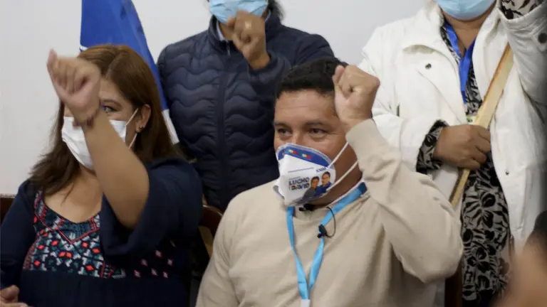 Rimer &Aacute;greda, presidente de la Direcci&oacute;n departamental del Movimiento Al Socialismo (MAS). Foto: OPINI&Oacute;N