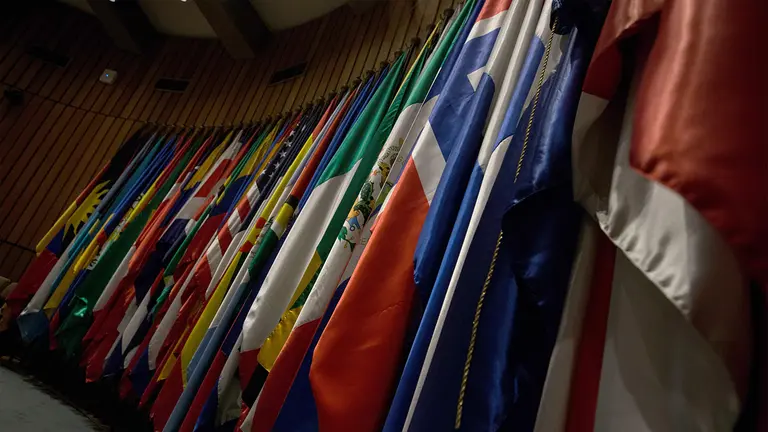 Banderas de Latinoamerica. EFE
