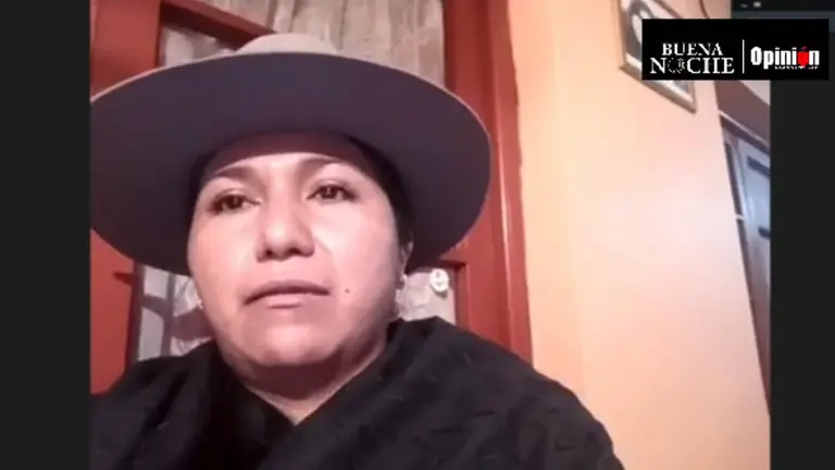 La exministra de Comunicaci&oacute;n del Gobierno de Evo Morales, Marianela Paco.