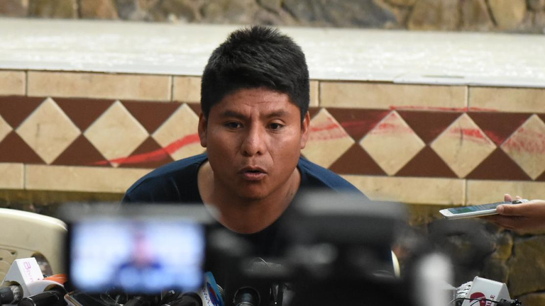 El senador por el Movimiento Al Socialismo (MAS) Leonardo Loza. DICO SOL&Iacute;S