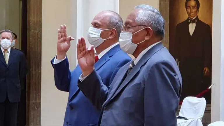 Arturo Murillo y Victor Hugo Cardenas. Erbol