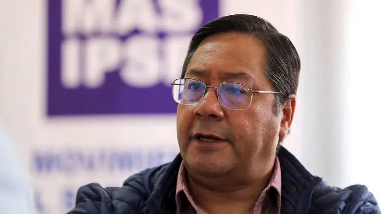 Luis Arce Catacora, presidente de Bolivia. EFE
