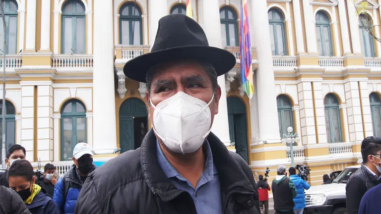 El excanciller, Diego Pary.