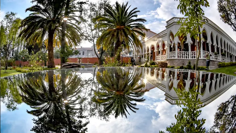 Vista de la Casona Cala Cala en su inauguración, ayer.      FUENTE- NOÉ PORTUGAL