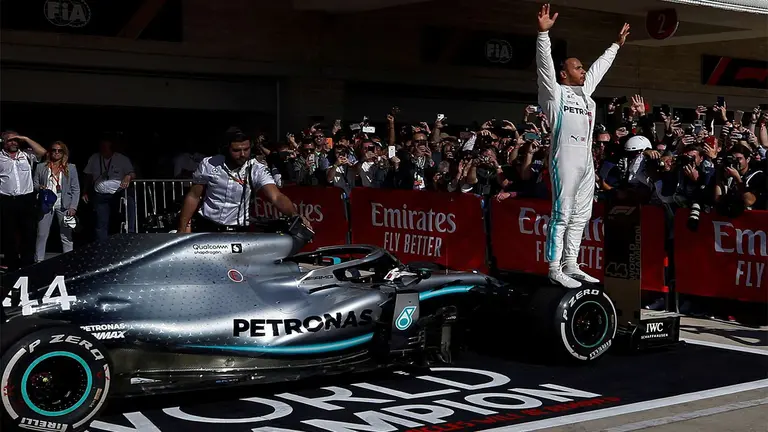 Lewis Hamilton ganador de la Pole 1. EFE