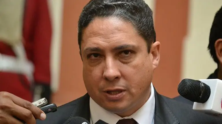El embajador de Bolivia ante la Organizaci&oacute;n de Estados Americanos (OEA), H&eacute;ctor Arce. ARCHIVO
