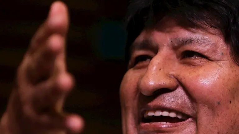 El expresidente Evo Morales. Archivo
