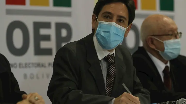El titular del Tribunal Supremo Electoral, Salvador Romero. EFE