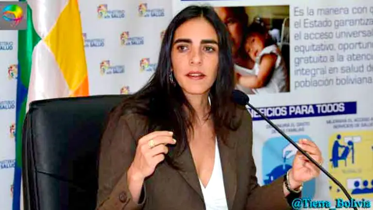  La exministra de Salud Gabriela Montaño. ARCHIVO