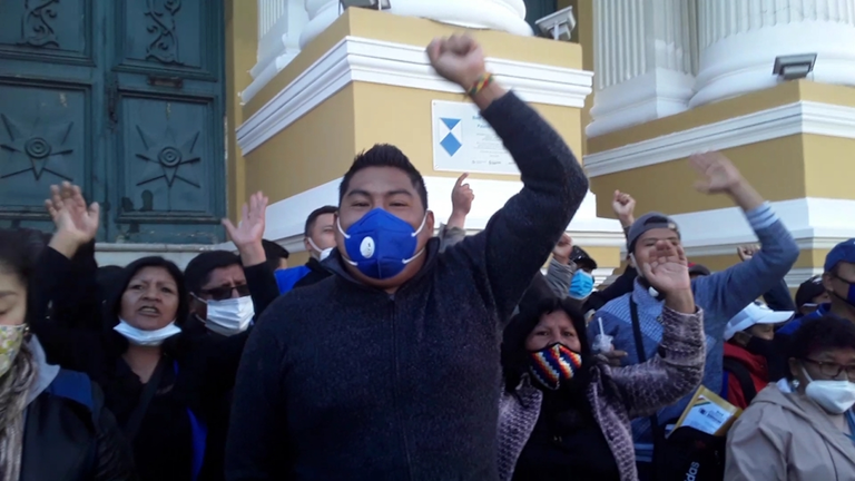 El diputado suplente electo del MAS por Santa Cruz Reynaldo Ezequiel