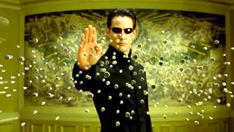 Keanu Reeves como Neo en &ldquo;Matrix Recargado&rdquo;. WARNER BROS