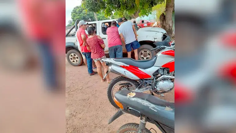La camioneta que conducía Federico Velarde, cuando fue asesinato. Informante Ciudadano