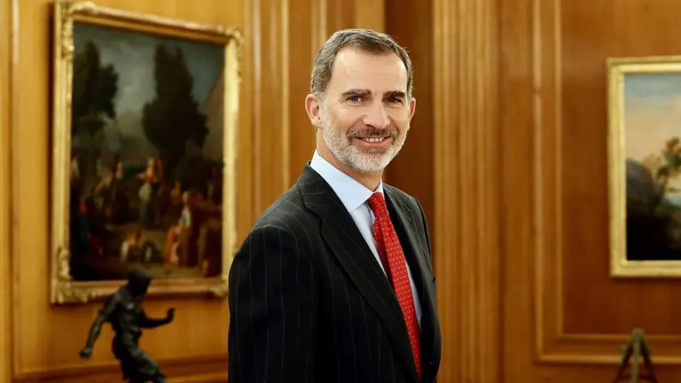 El Rey de Espa&ntilde;a, Felipe VI. EFE