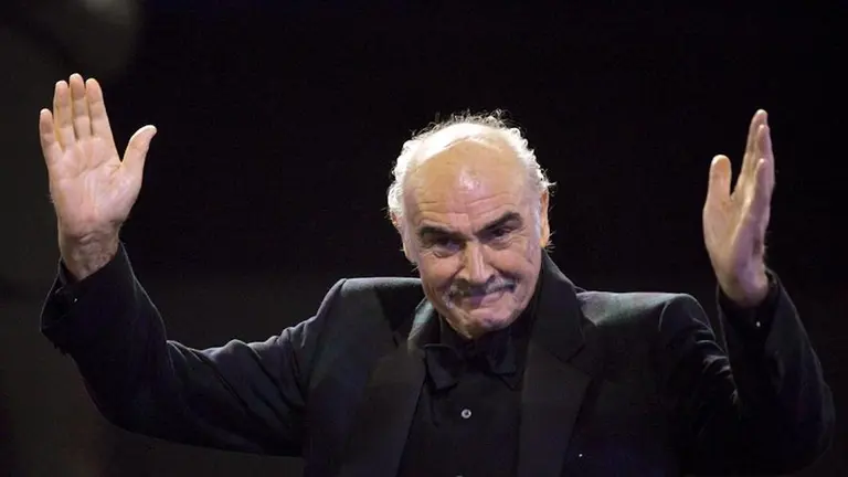 El legendario actor brit&aacute;nico Sean Connery. EFE