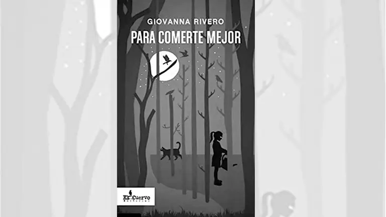 Portada de la obra de Giovanna Rivero. El Cuervo