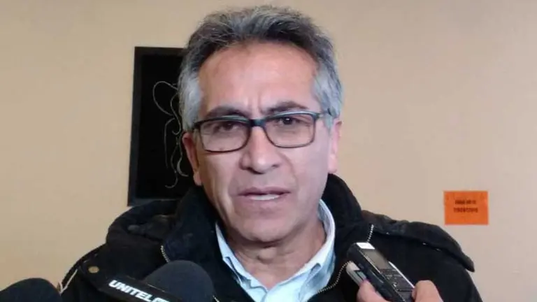 El viceministro de Coordinaci&oacute;n con Movimientos Sociales, Gustavo Torrico. ERBOL