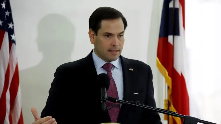 El l&iacute;der Republicano Marco Rubio.