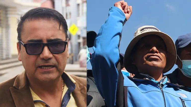 Omar Duran formaliza denuncia contra dirigente Simon Amaru quien pidio crear milicias armadas.