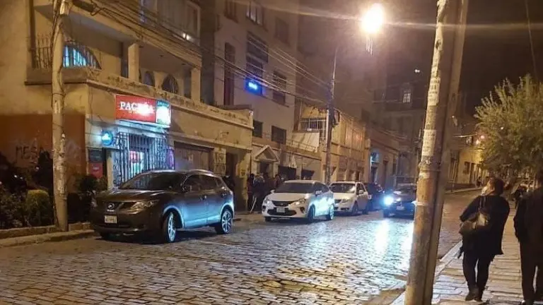 Una imagen de la mencionada casa de campa&ntilde;a. MAS/IPSP