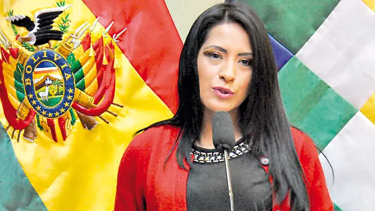 Wilma Alanoca, exministra de Culturas.  ERBOL