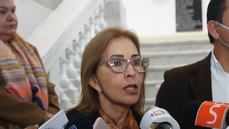 Centa Reck, parlamentaria de Creemos. Peter Luna.