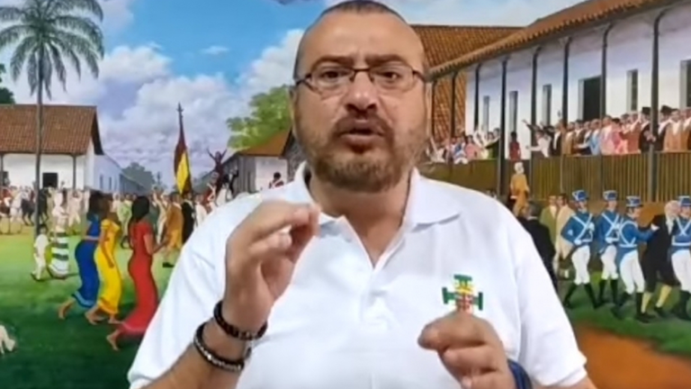 Rómulo Calvo, l&iacute;der c&iacute;vico de Santa Cruz. Brujula Digital