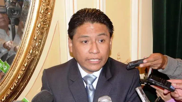 El ministro de Justicia, Iván Lima.