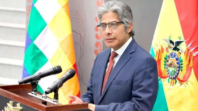 Wilfredo Chávez, procurador general del Estado. ABI