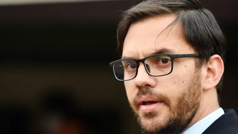 El ministro de Gobierno, Carlos Eduardo del Castillo. ABI