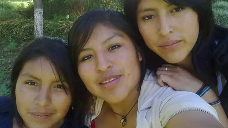 Las tres hermanas que fallecieron en el accidente de tr&aacute;nsito. FACEBOOK