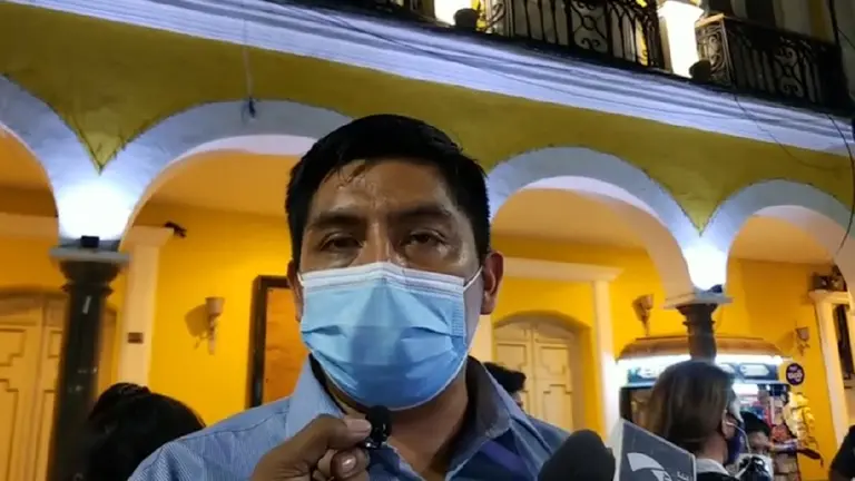 El director de Desarrollo Humano de la Alcald&iacute;a de Sipe Sipe, Wilder Choque. OPINI&Oacute;N