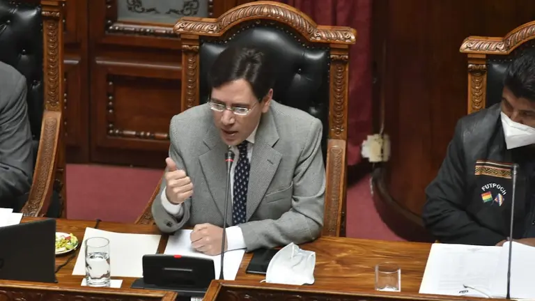 El presidente del Tribunal Supremo Electoral, Salvador Romero. APG