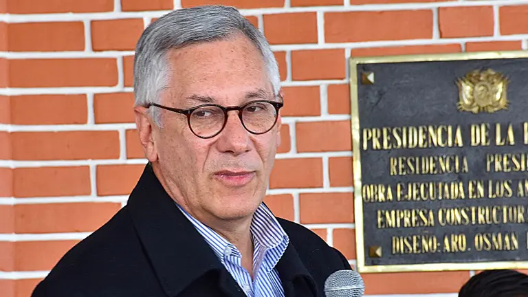 El expresidente Eduardo Rodríguez Veltzé./ ARCHIVO