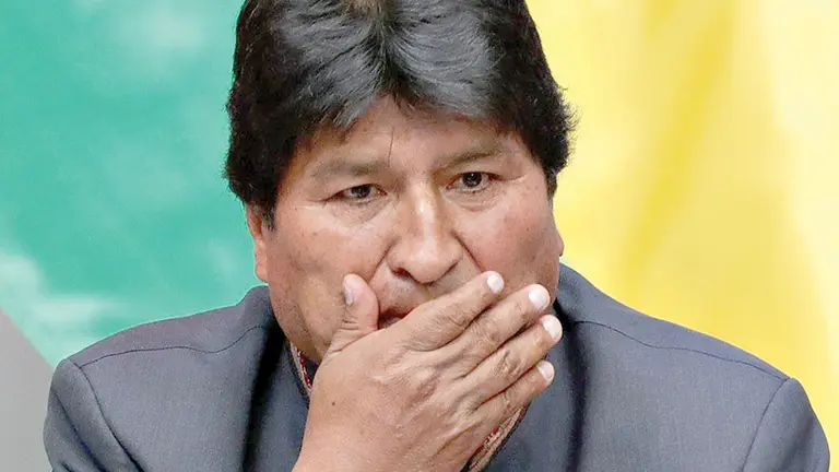 El expresidente de Bolivia Evo Morales. EFE