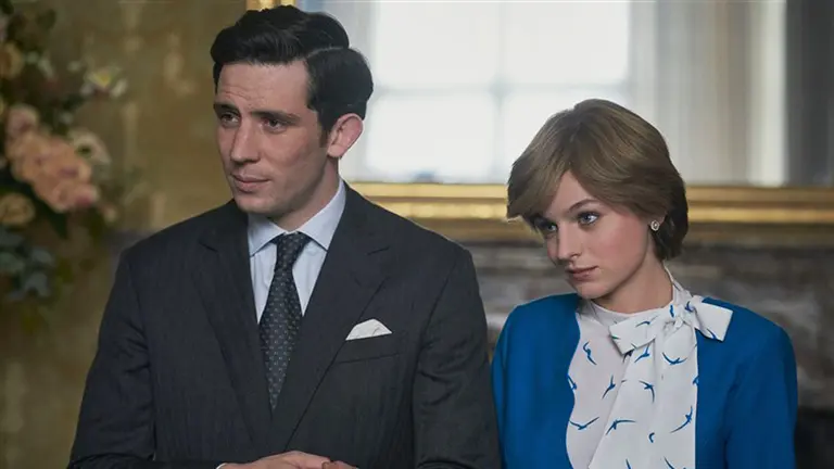 Fotograma de la &uacute;ltima temporada de la serie &ldquo;The Crown&rdquo;.         FUENTE: NETFLIX