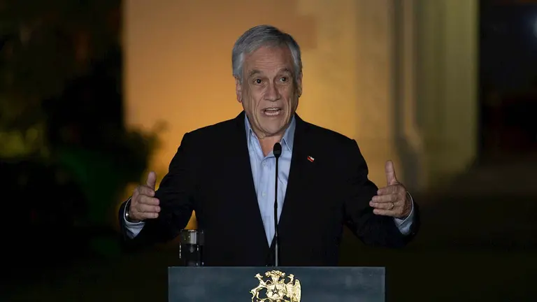 Fotograf&iacute;a tomada el pasado 8 de noviembre en la que se registr&oacute; al presidente de Chile, Sebasti&aacute;n Pi&ntilde;era, en Vi&ntilde;a del Mar (Chile). EFE