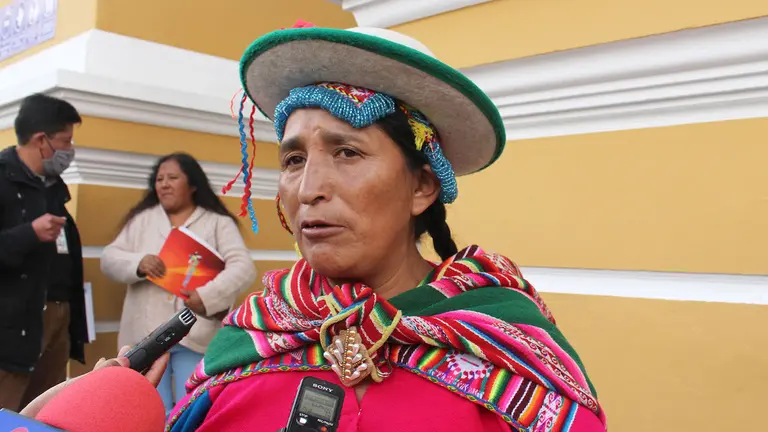 Lidia Patty, exdiputada del MAS. PETER LUNA