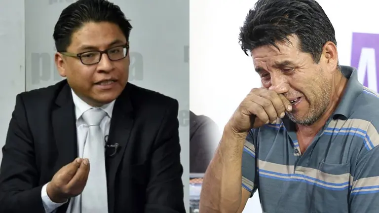 Composici&oacute;n de una imagen del ministro de Justicia, Iv&aacute;n Lima, y Juan Cu&eacute;llar. OPINI&Oacute;N