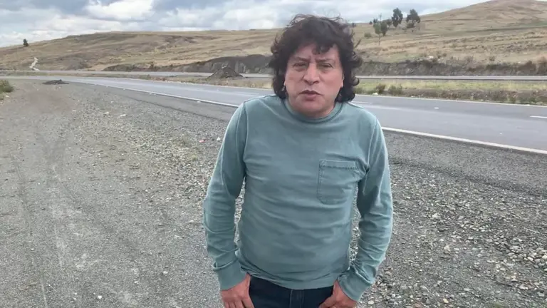 Captura del video aclaratorio de David Castro.
