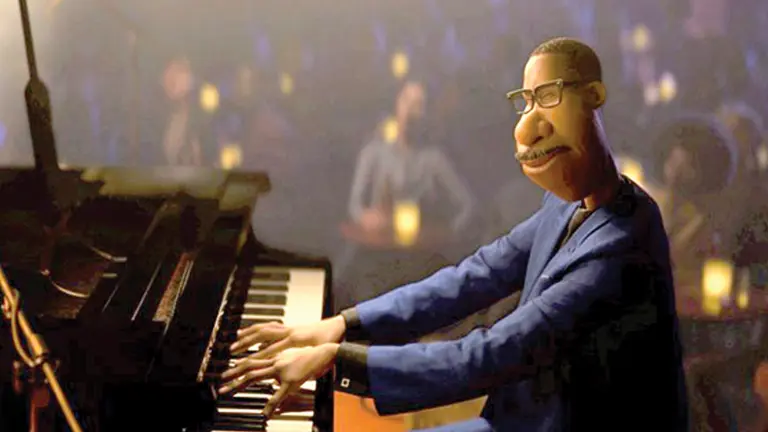 Un fotograma de la más reciente película de Pixar. Disney+
