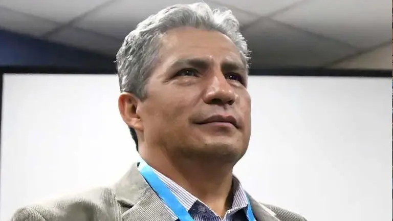 El ministro de Defensa, Edmundo Novillo./ ERBOL