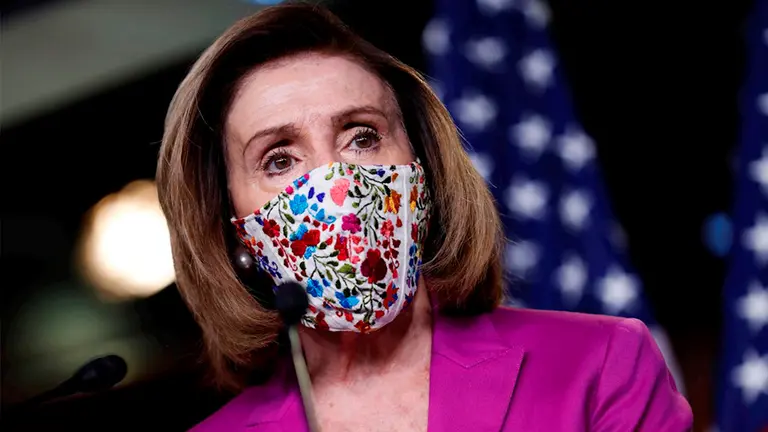 La l&iacute;der dem&oacute;crata, Nancy Pelosi. EFE