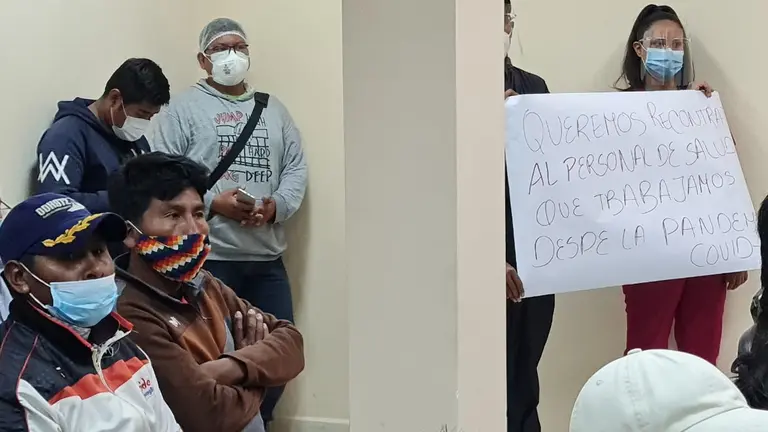 La demanda de los vecinos del  hospital del Sur. GOBERNACI&Oacute;N