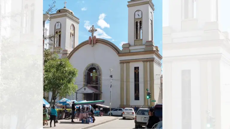 Una vista de la Plaza Principal de Punata. WILFREDO PEREDO