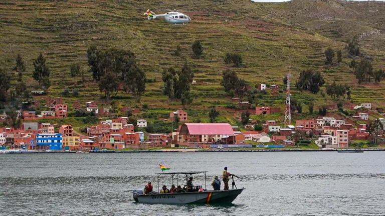 Imagen referencial del lago Titicaca, ubicado en la ciudad de La Paz./ ARCHIVO